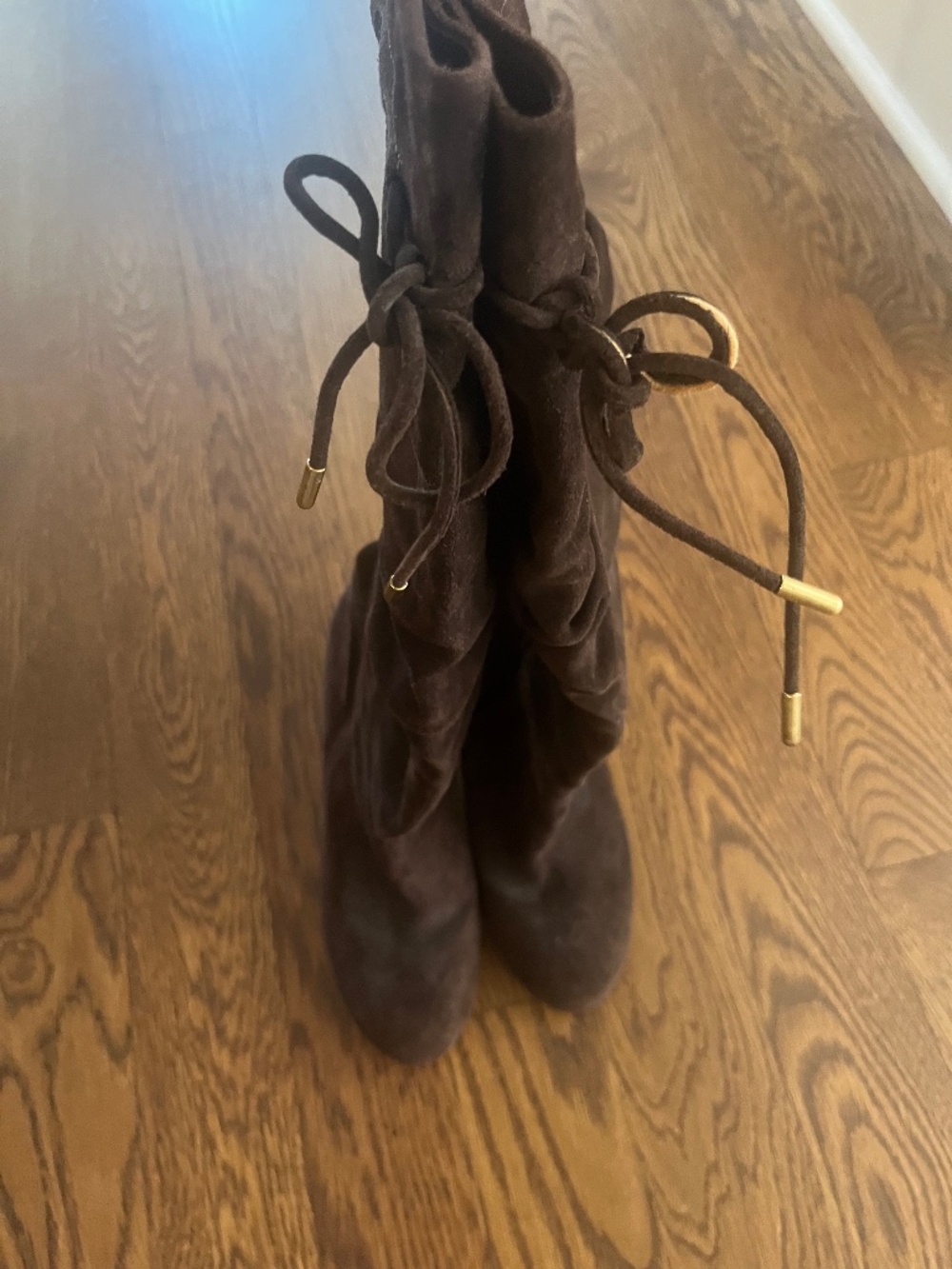Brown Suede Boot